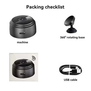 A9 Mini Camera - WiFi Wireless Security For Remote Home Monitoring Hooks - stepyours.com