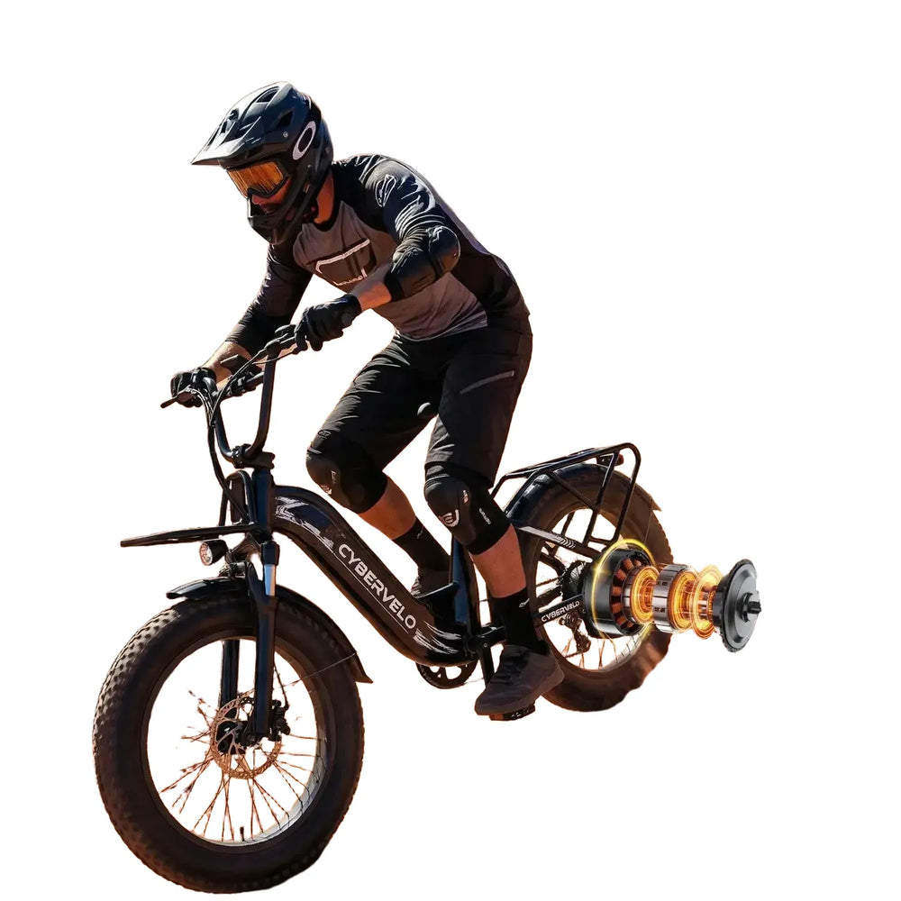 Cybervelo Fat Tire E Bike — product view 1