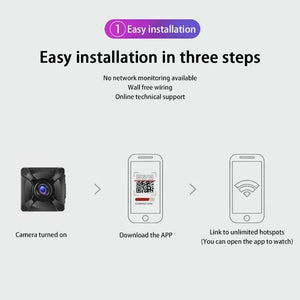 4K WiFi Mini Security Camera With Long Battery Life And Motion Detection - stepyours.com