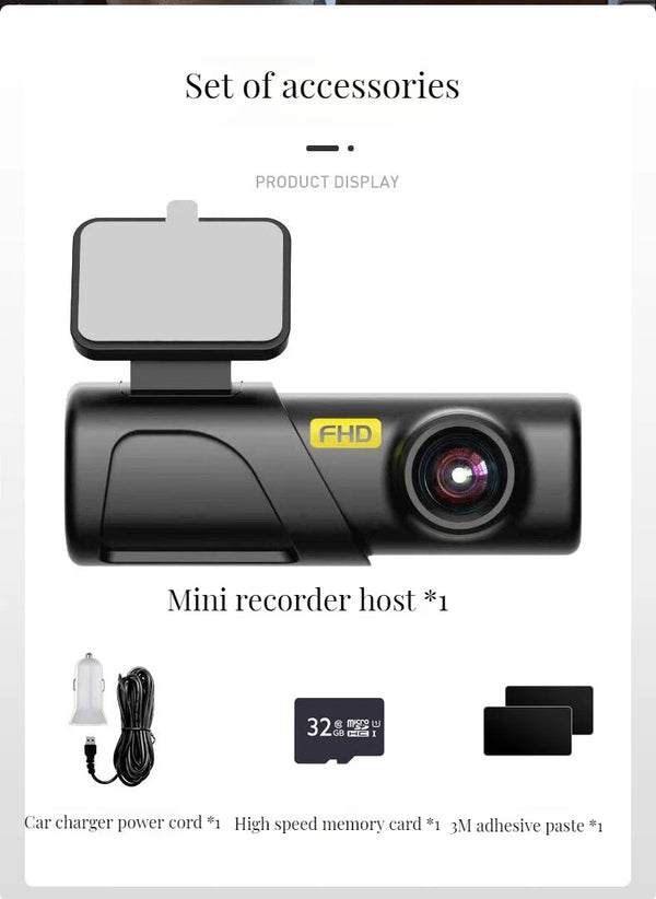 CZSKY 2K 1440P WiFi Dash Cam Car DVR Night Vision WDR Voice Control Parking Mode - stepyours.com