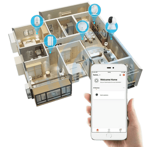 KERUI 5MP Tuya Smart Mini WiFi IP Camera - AI Human Tracking - stepyours.com