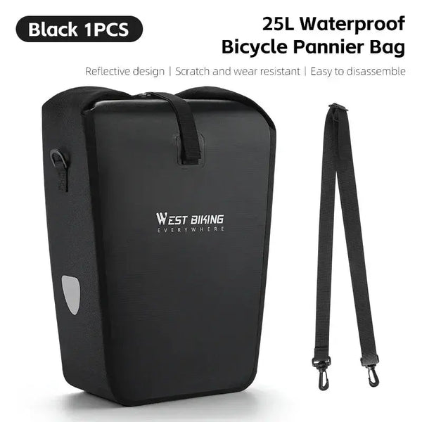 Waterproof Pannier Bag for City Commuters — product view 20