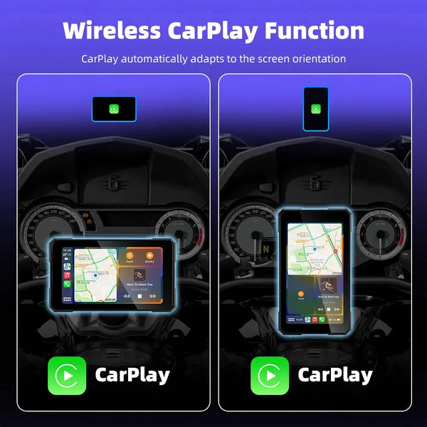 Moto Display - Wireless Carplay Nav -  product image
