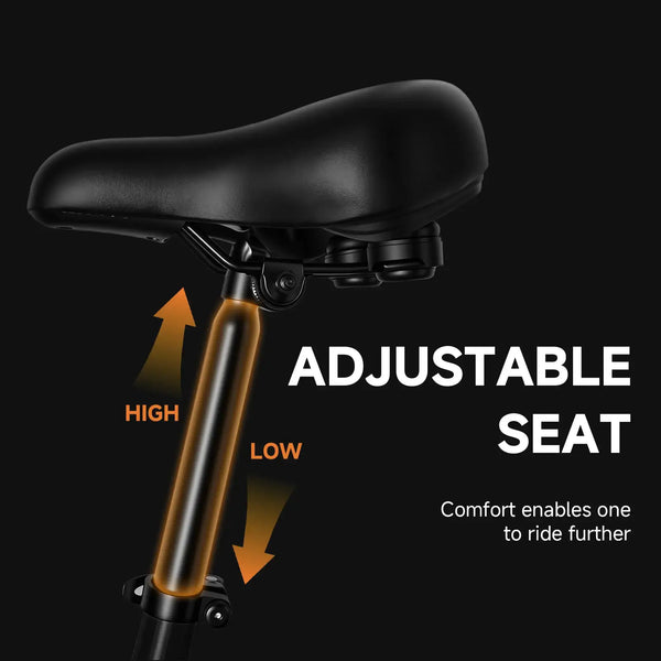 HEZZO Foldable Adult Electric Bike for Daily Rides — product view 6