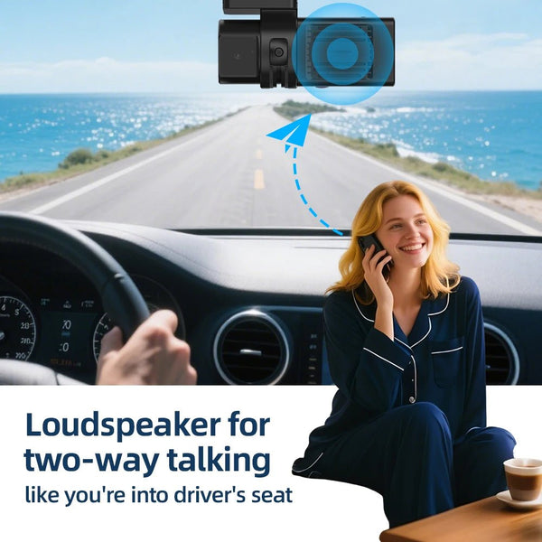 Jimi JC181 Mini 4G Dash Cam Dual Lens Live Stream GPS Tracking WiFi Hotspot - stepyours.com