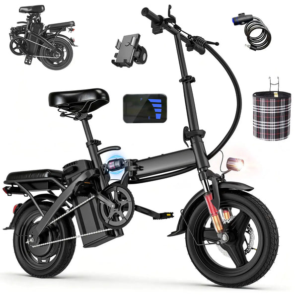 Smooth Ride Folding Electric Bike — product view 9