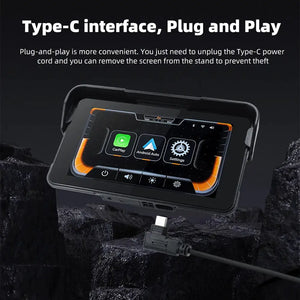 Ekiy Carplay Moto - Waterproof GPS Screen -  product image