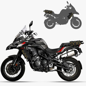Rhinowalk Motorcycle Bumper Bag 2.4L Universal Side Bag Tail Saddle Luggage Pack Rear Seat Bag Multifunction Shoulder Bag For Ad