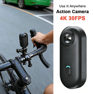 POV Magnetic 4K Waterproof Action Camera With WiFi For Helmet Bike Vlog - stepyours.com