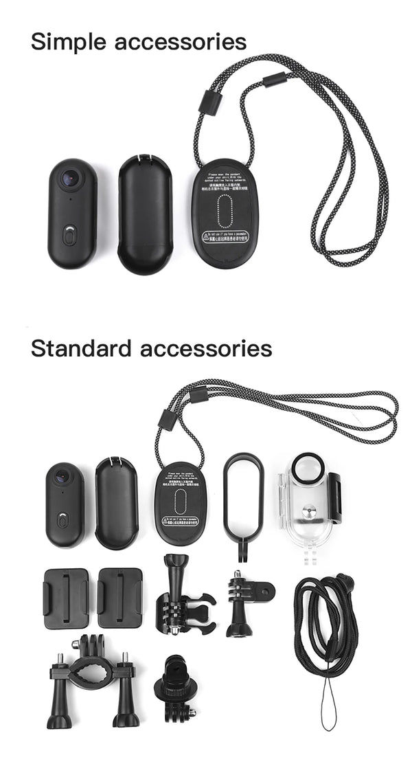 4K WiFi POV Mini Action Camera Magnetic Pocket Vlog Cam Helmet Mount for Bike - stepyours.com