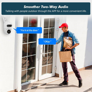 Fuers 8MP Outdoor IP Camera - Auto - Tracking and Tuya Smart Life Compatible - stepyours.com