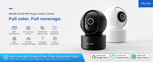 IMILAB C22 Indoor Baby Monitor AI Detection 360 PTZ Night Vision Xiaomi Home App - stepyours.com