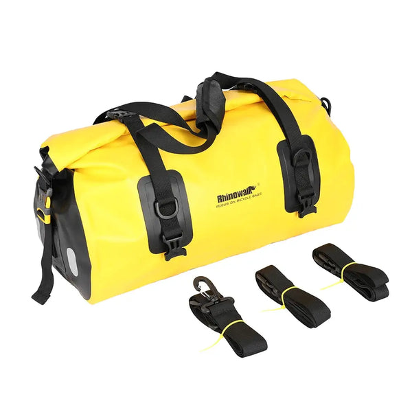 Rhinowalk Bike Rear Seat Bag Waterproof 20L Big Capacity Rear Rack Pannier Shoulder Bags Gym Bag For Mtb Road Bicycle Cycling