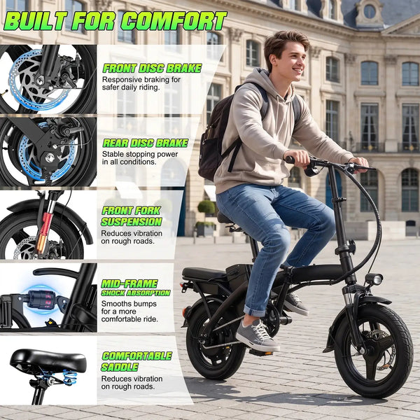 Quick Fold Inch Cruiser Bike — product view 4