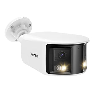 ANNKE 4K 8MP Dual - Lens Outdoor PoE Camera - 180 - Degree Wide View - stepyours.com