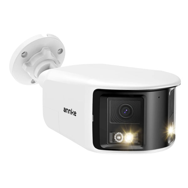 ANNKE 4K 8MP Dual - Lens Outdoor PoE Camera - 180 - Degree Wide View - stepyours.com