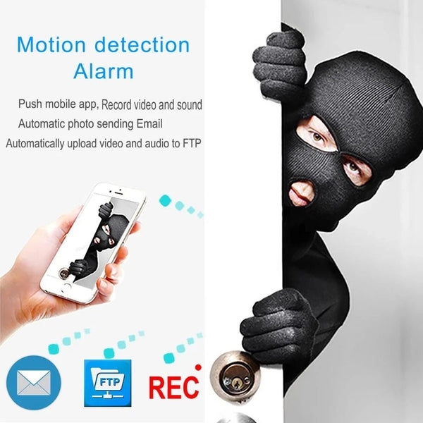 Tuya PTZ IP Camera - Auto Tracking And Color Night Vision Security Add Hooks - stepyours.com