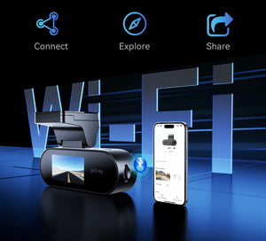 Pictrey A400 4K Dash Cam With Built In ADAS WiFi 1.9 Inch IPS Screen - stepyours.com