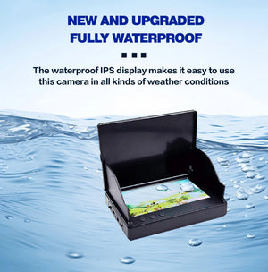 Portable Fish Depth Finder Handheld 1080P Underwater Camera With 4.3 Inch LCD - stepyours.com