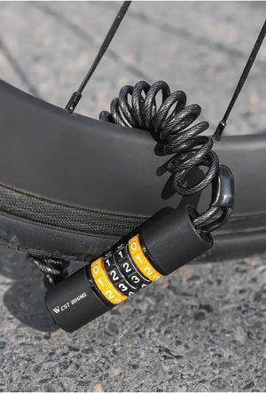 Portable Anti Theft Cable Lock For Helmets And Bikes — product view 11