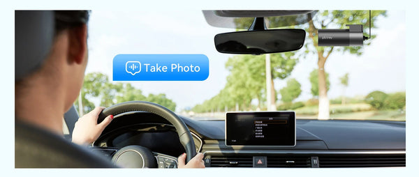 Pictrey M2 2K Dash Cam 330 Degree Rotatable Car DVR Night Vision Voice Control - stepyours.com