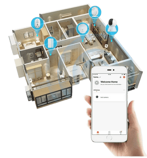 KERUI 5MP Tuya Smart Mini WiFi IP Camera - AI Human Tracking - stepyours.com