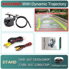 GreenYi AHD Car Rear View Camera 170 Degree Fisheye HD Night Vision Waterproof - stepyours.com