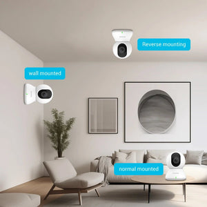 BoyKeep Baby Monitor Camera 2K HD Motion Detection And Two Way Audio 360 View - stepyours.com