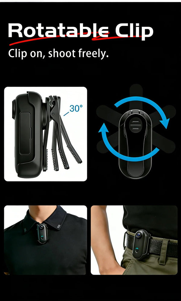 POV Magnetic 4K Waterproof Action Camera With WiFi For Helmet Bike Vlog - stepyours.com