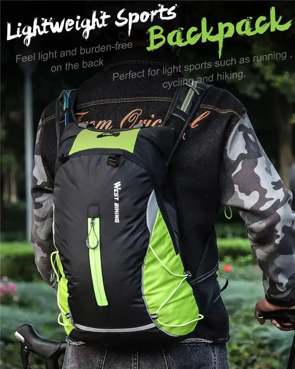 Cycling Backpack Hydration for Riders — product view 7