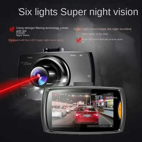 XUSHIDZ 1080P Dash Camera Car DVR Night Vision Loop Recording Q02 - stepyours.com