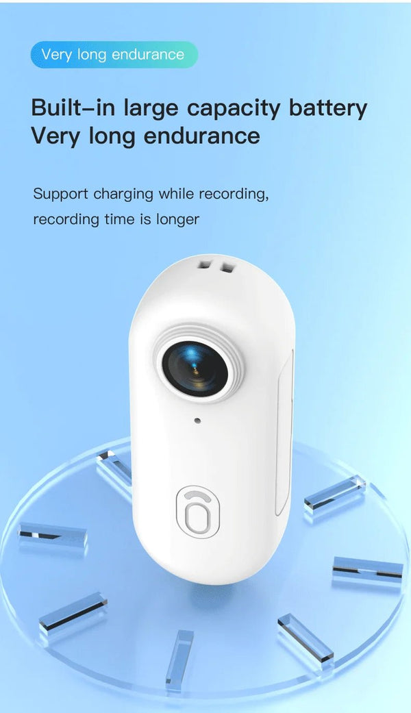 4K Mini WiFi Magnetic POV Action Camera for Sports Waterproof Helmet Cam - stepyours.com