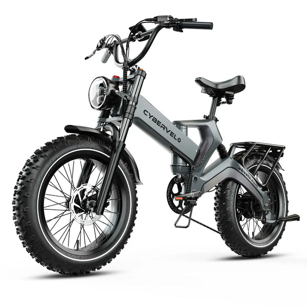 Cybervelo Fat Tire Foldable Ebike — product view 11