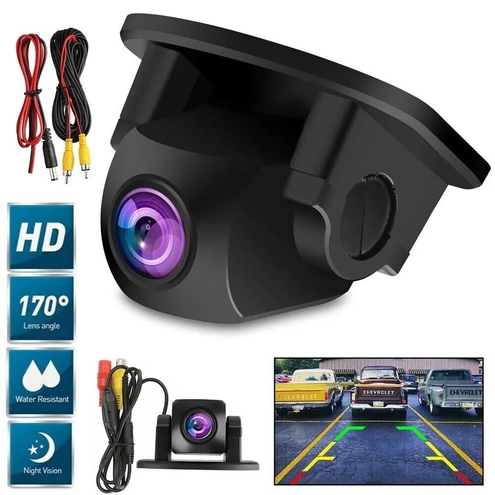 Waterproof HD Rear View Camera RCA Compatible Front And Rear Night Vision - stepyours.com