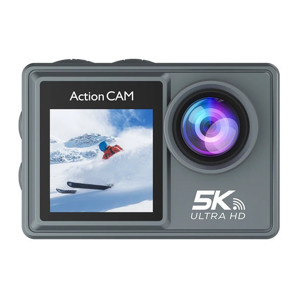 HUAFANT M4R Action Camera 5K 4K60FPS Waterproof 30m IPS Touch LCD 5X Zoom - stepyours.com