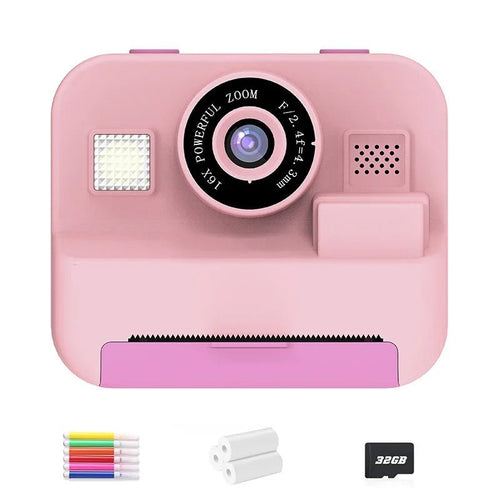IAURA Educational Kids Camera 1080P Mini Video Camera With 32GB Card - stepyours.com