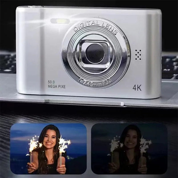 4K Digital Camera Travel Selfie Camera 36MP 1080p 2.4in Screen Optical Zoom - stepyours.com