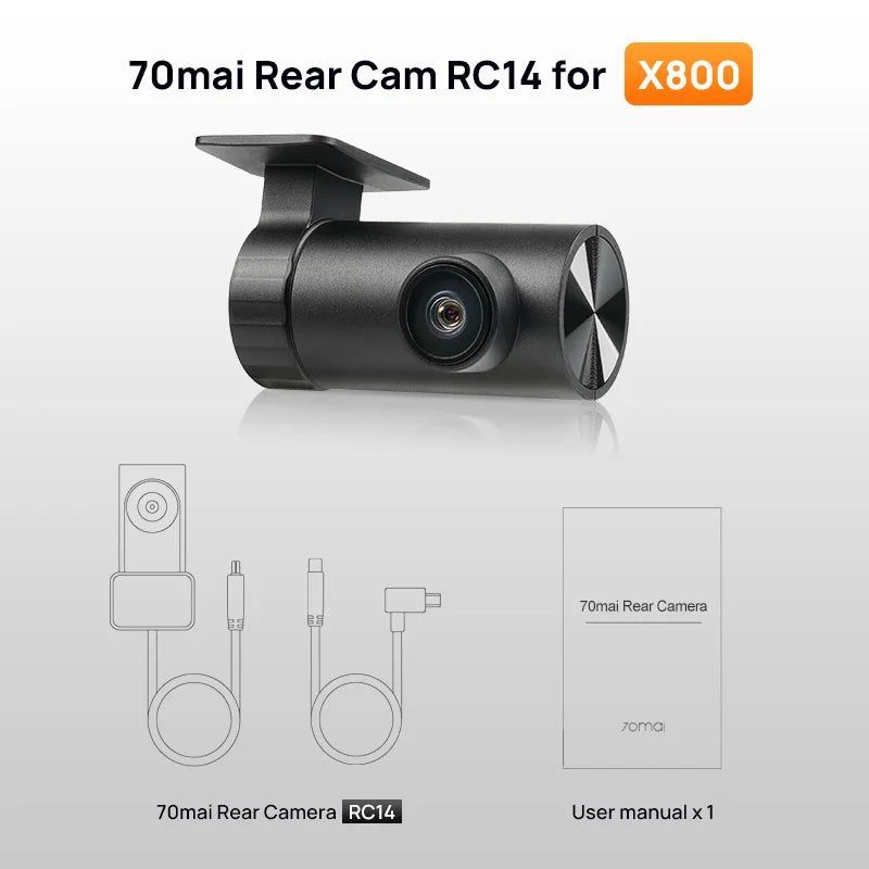 70mai Rear Camera RC Series For A800SE A510 A200 X800 T800 - stepyours.com