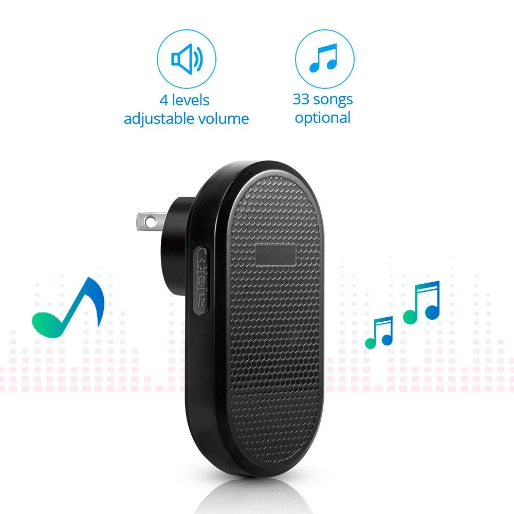 Kerui M558 Wireless Doorbell 32 Melodies Adjustable Volume - stepyours.com