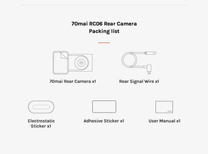 70mai Dash Cam Pro Plus A500S 1944P ADAS GPS 140FOV Front and Rear Cam - stepyours.com