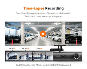 70mai M310 Plus 2K Dash Cam With English Voice Control 1440P WDR Parking WiFi 6 - stepyours.com