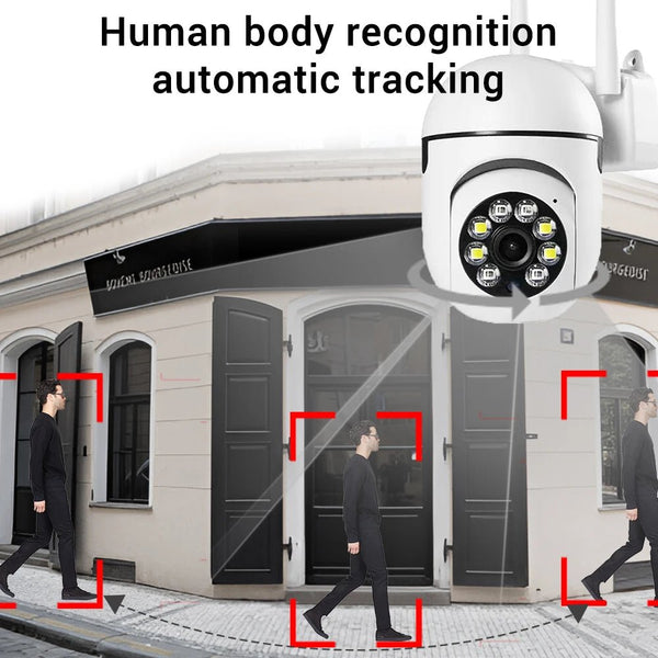 OKam Pro Indoor 8MP WiFi IP Camera - Smart Tracking And 355 Degree Pan - stepyours.com