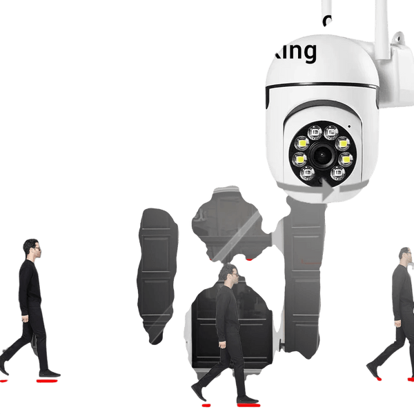 OKam Pro Indoor 8MP WiFi IP Camera - Smart Tracking And 355 Degree Pan - stepyours.com