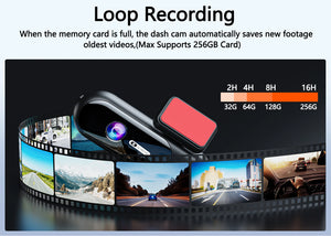 4K Front And Rear Dual Lens Dash Cam With HDR Night Vision WiFi Parking - stepyours.com