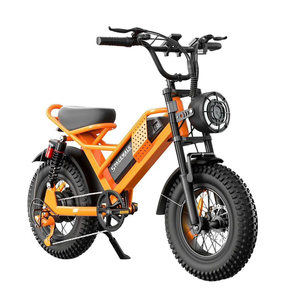 Spacewalk 1500W Fat Tire Electric Bike for Adults, 16' X 4.0' All Terrain Ebike with 720Wh Removable Battery, 70 Miles Range, Dual Suspension, UL2849 Certified Electric Bicycle