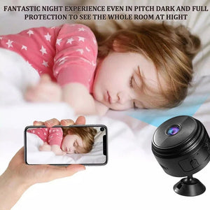 A9 HD WiFi Smart Monitor Indoor Security Camera - 720p Real Time View.Add Hooks - stepyours.com