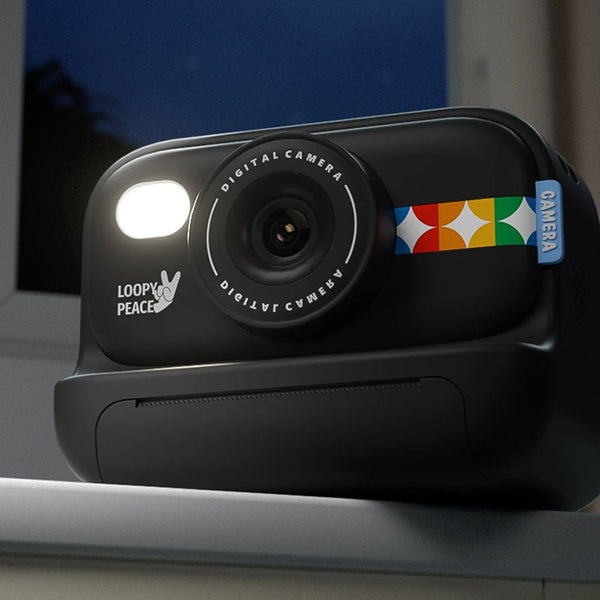 Joytrip Kids Color Instant Print Camera No Ink Thermal Paper HD Video Gift - stepyours.com
