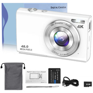 4K Vlogging Camera 42.4MP Sensor With 2.8 Inch Screen Camcorder For Photography - stepyours.com