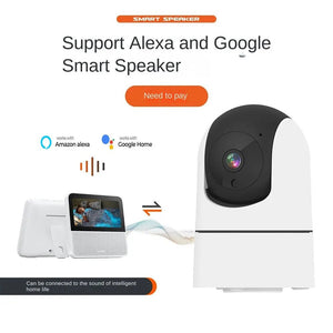 Tuya 5G WiFi IP Camera Indoor 6MP Auto Tracking 6x Zoom Night Vision - stepyours.com