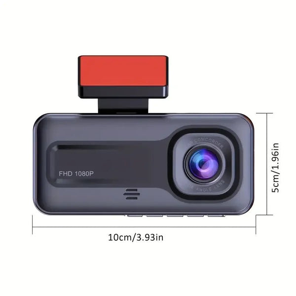 3 Channel Dash Cam for Cars 1080P Video Recorder Rear View Car DVR - stepyours.com